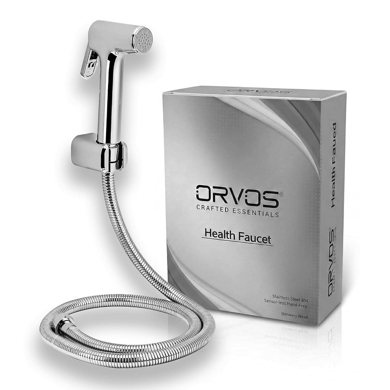 Orvos Dual Styled Health Faucet Set - Chrome — Chrome