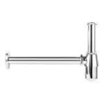 Orvos Bottle Trap, Brass Body with Stainless Steel Pipes, Curved, for Sinks and Wash Basins - Image 5