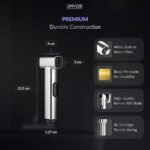 Orvos Health Faucet, Magnetica, ABS Outer Body with Brass Pin Inside, Chrome Color, with 1 to 1.2 Meter Extendable SS 304 Shower Hose and Magnetic Holder, Jet Spray for High End Luxury Toilets - Image 7