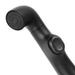 Orvos Premium Health Faucet, Swivel, ABS Outer Body with Brass Pin Inside, Black Color, with Black and Golden 1 to 1.2 Meter Extendable SS 304 Shower Hose and Wall Hook, 360 Degree Rotatable Top - Image 5