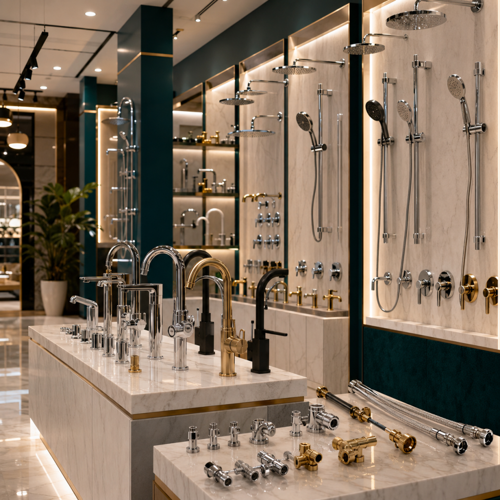 SAAVI kitchen and bathroom fittings product range
