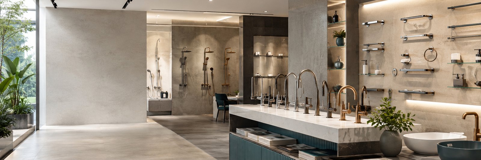 SAAVI kitchen and bathroom fittings including showers, taps and faucets